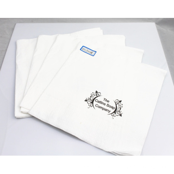 Бумага 2ply салфетки/ткани салфетки с логотипом печать 33X33cm